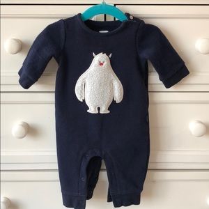 Gap Abominable Snowman Onesie